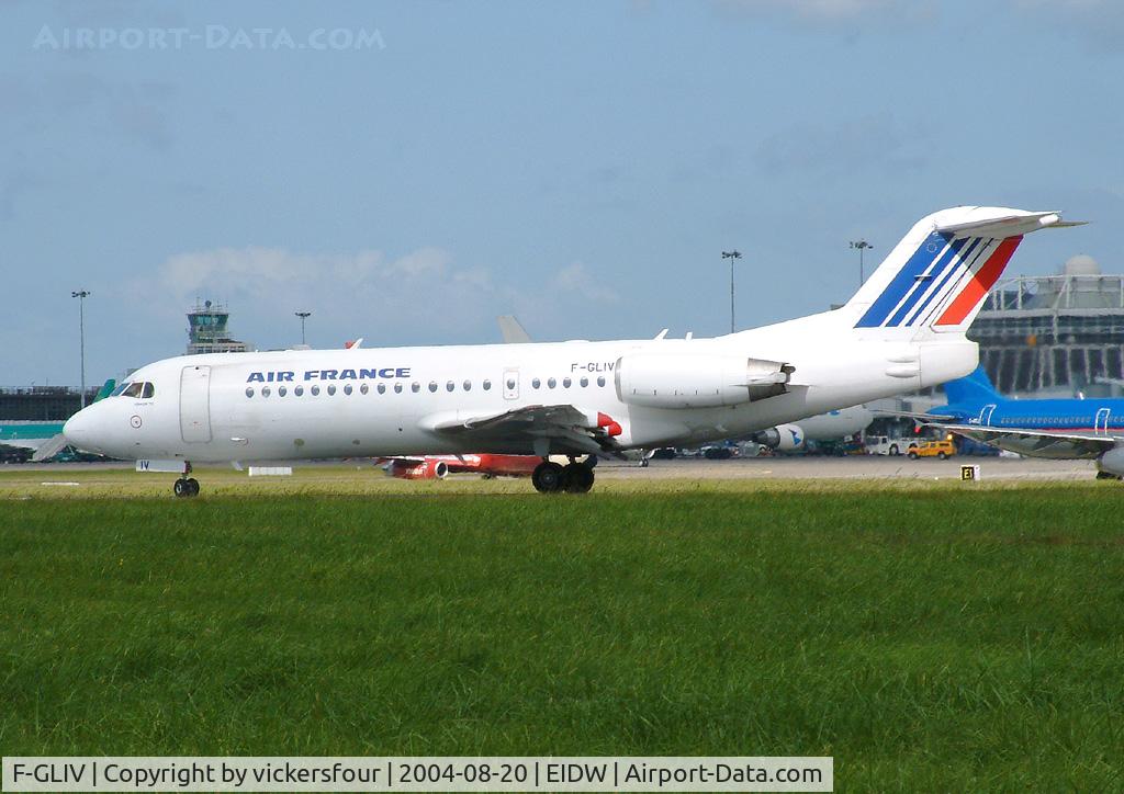 F-GLIV, 1995 Fokker 70 (F-28-0070) C/N 11556, Air France
