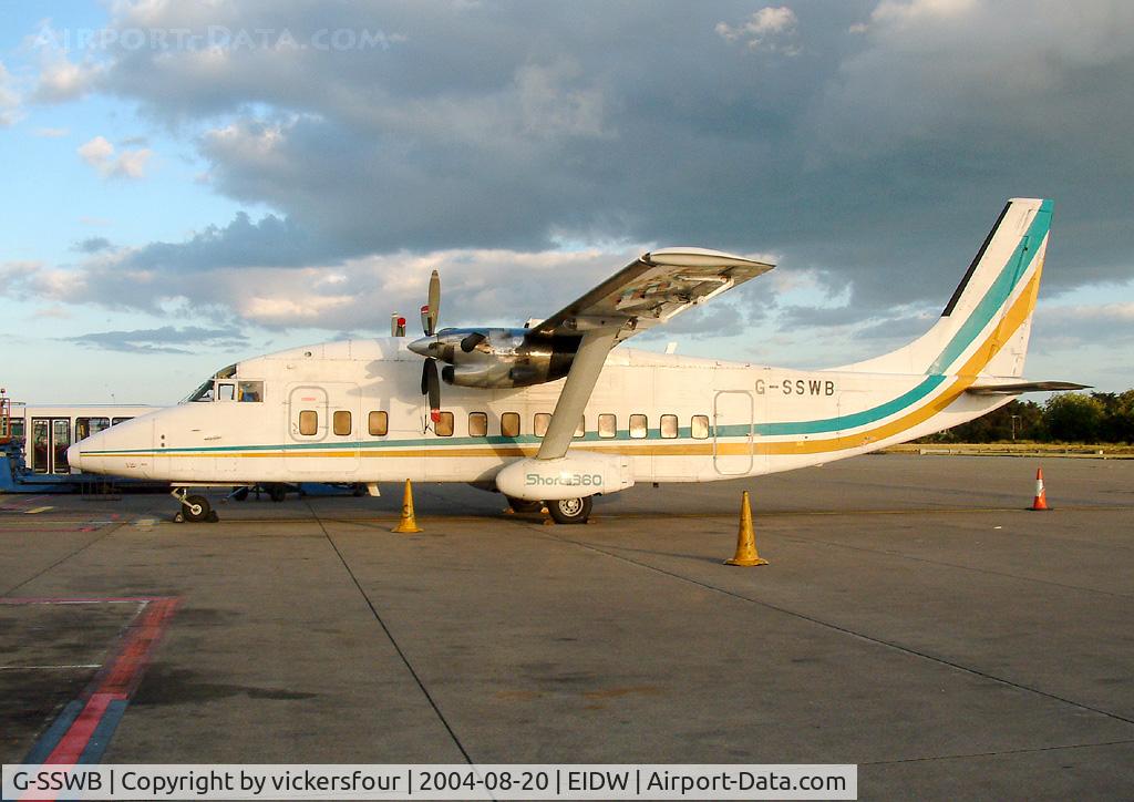 G-SSWB, 1986 Short 360-100 C/N SH.3690, Emerald Airways