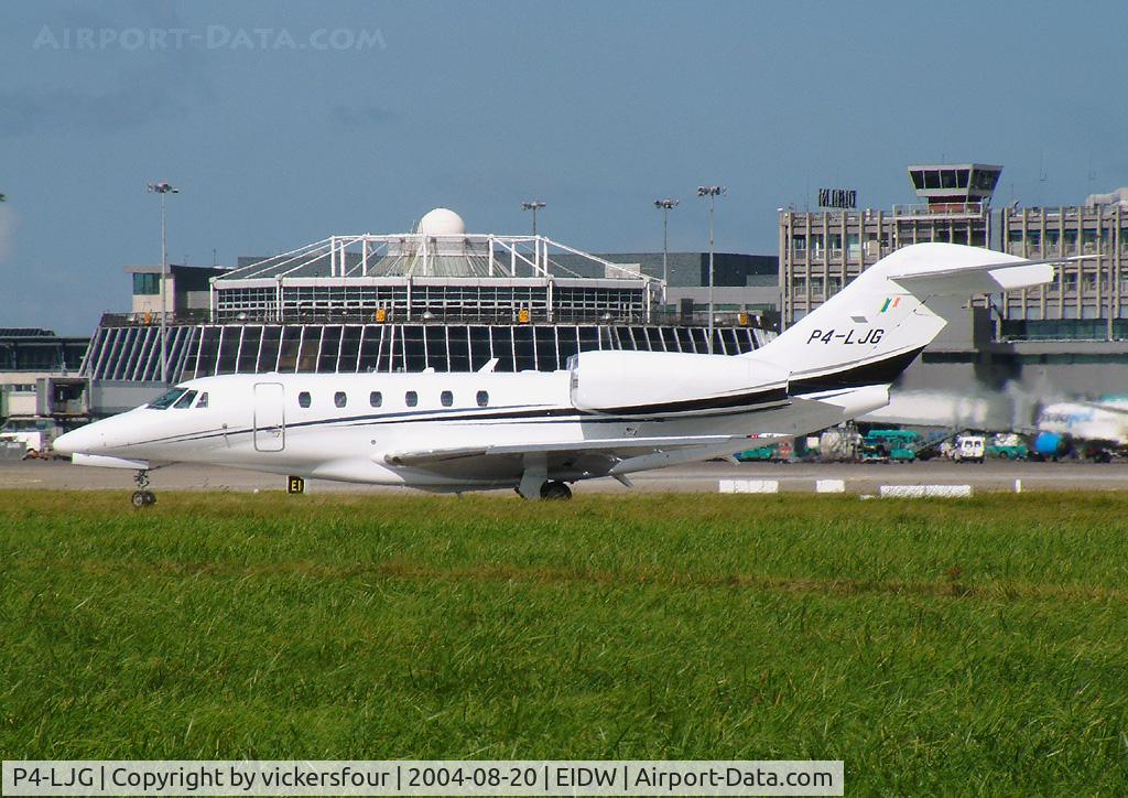 P4-LJG, 2004 Cessna 750 Citation X Citation X C/N 750-0227, Privately operated