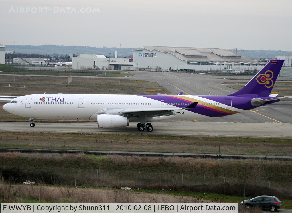 F-WWYB, 2010 Airbus A330-343X C/N 1090, C/n 1090 - To be HS-TEU