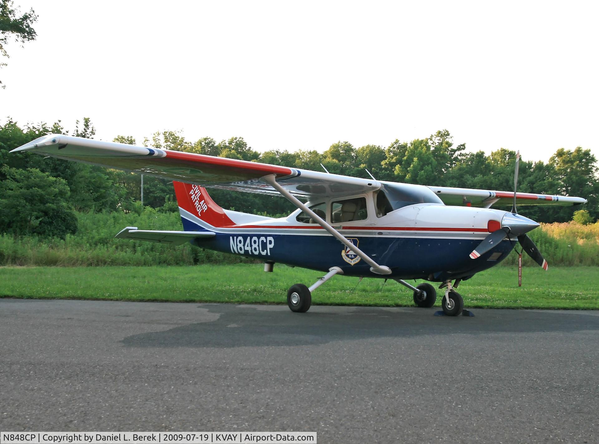 N848CP, 2006 Cessna 182T Skylane C/N 18281851, One of several CAP aircraft stationed at South Jersey Regional Airport that day.
