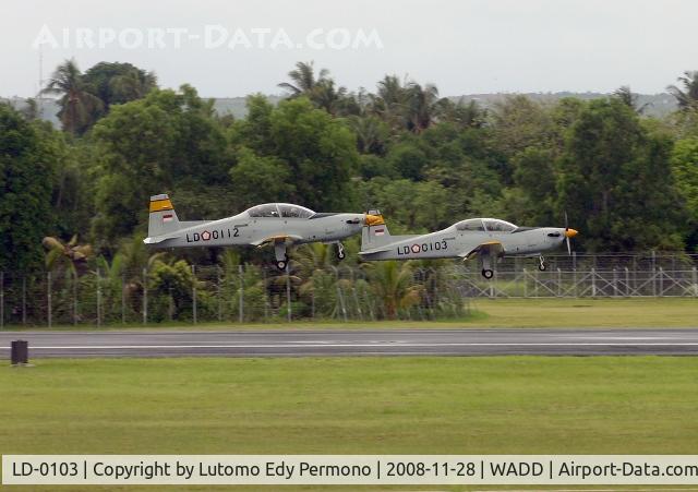LD-0103, Korean Aerospace Industries KT-1B Woong-Bee C/N Not found LD-0103, Indonesian Airforce
