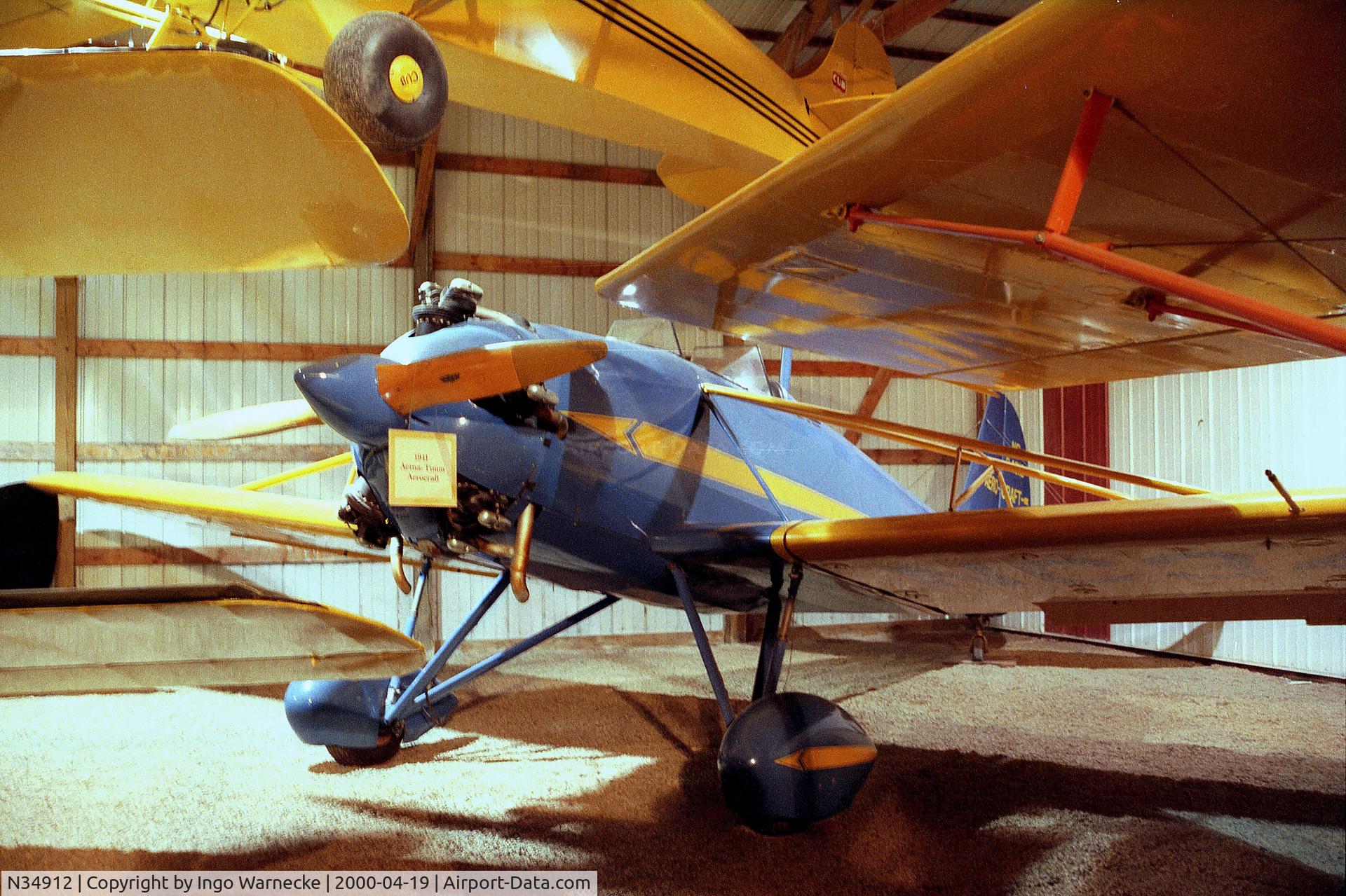 N34912, 1941 Aetna Aerocraft 2SA C/N 4, Aetna-Timm Aerocraft 2SA at Iowa Aviation Museum,  Greenfield IA