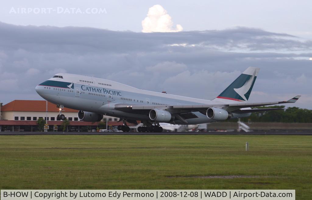 B-HOW, 1991 Boeing 747-467 C/N 25211, Cathay Pacific