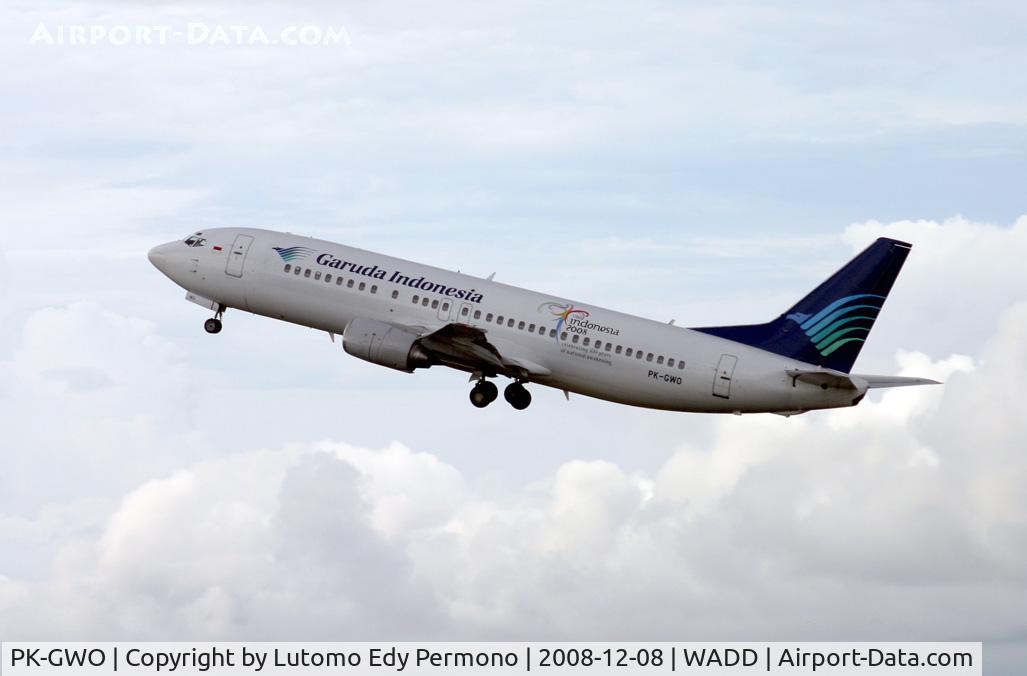 PK-GWO, 1993 Boeing 737-4U3 C/N 25717, Garuda Indonesia
