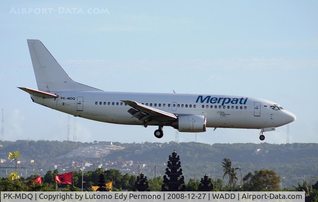 PK-MDQ, 1988 Boeing 737-3Q8 C/N 24300, Merpati Nusantara