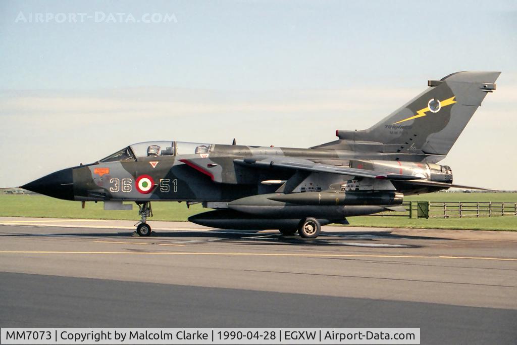 MM7073, Panavia Tornado IDS C/N 357/IS040/5050, Panavia Tornado IDS. From 36º Stormo, Giola del Colle at RAF Waddington's Photocall 90.