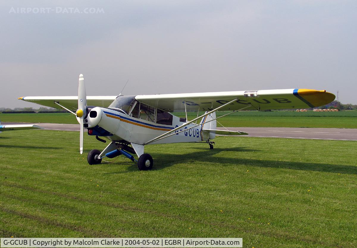 G-GCUB, 1963 Piper PA-18-150 Super Cub C/N 18-7922, Piper PA-18-150 Super Cub at Breighton Airfield's Spring Fly-in in 2004.