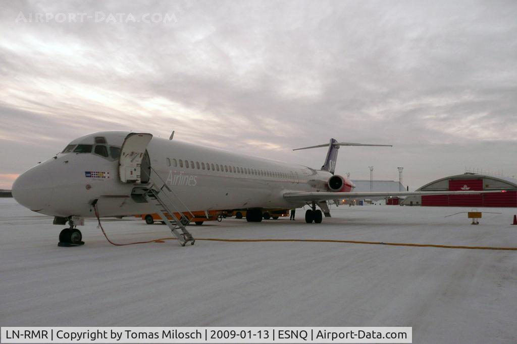 LN-RMR, 1992 McDonnell Douglas MD-81 (DC-9-81) C/N 53365, 