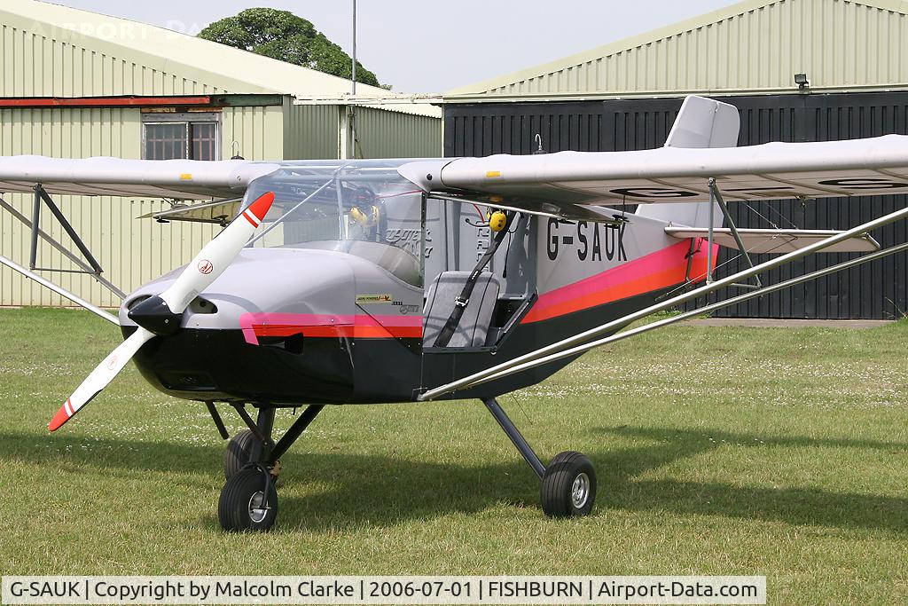 G-SAUK, 2005 Rans S-6ES Coyote II C/N PFA 204-14346, Rans S-6ES Coyote II at Fishburn Airfield in 2006.