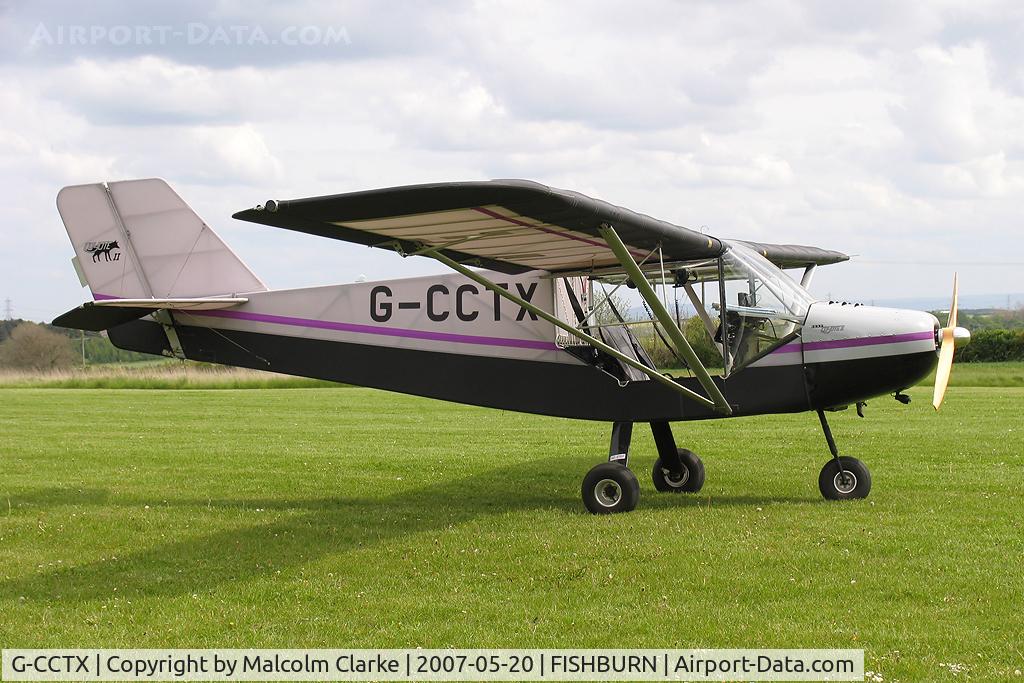 G-CCTX, 2004 Rans S-6ES Coyote II C/N PFA 204-14143, Rans S-6ES/TR Coyote II at Fishburn Airfield in 2007.