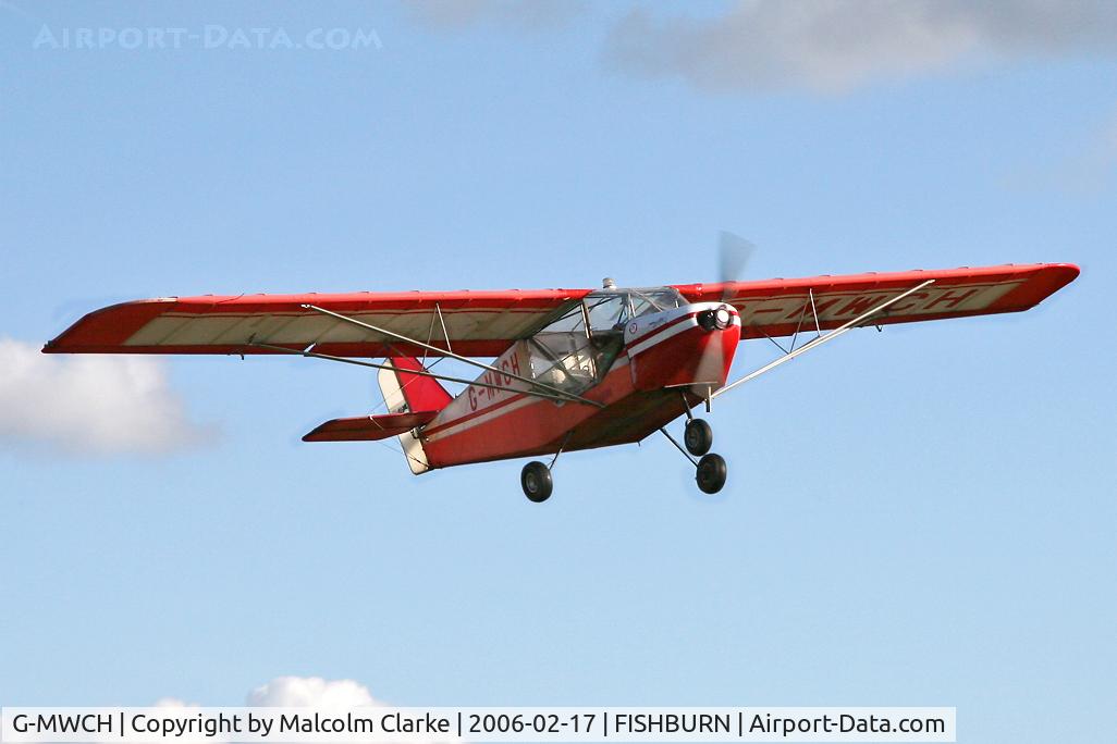 G-MWCH, 1990 Rans S-6ESD Coyote II C/N PFA 204-11632, Rans S-6ESD/TR Coyote II at Fishburn Airfield in 2006.