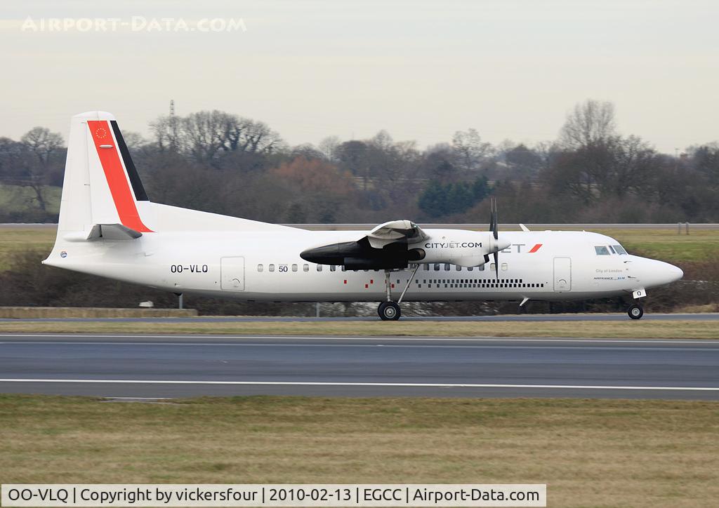 OO-VLQ, 1989 Fokker 50 C/N 20159, CityJet