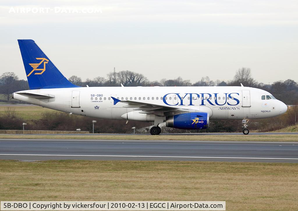 5B-DBO, 2002 Airbus A319-132 C/N 1729, Cyprus Airways