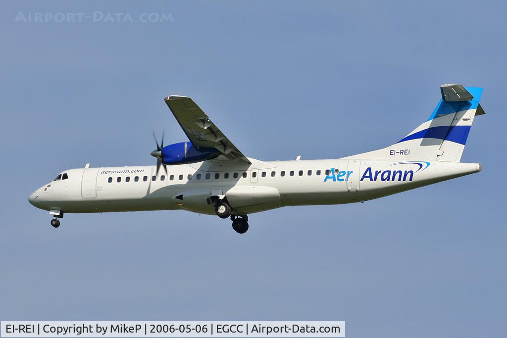 EI-REI, 1991 ATR 72-201 C/N 267, Having initially been operated totally in white by May 2006 this ATR72 had received the then current paint scheme.