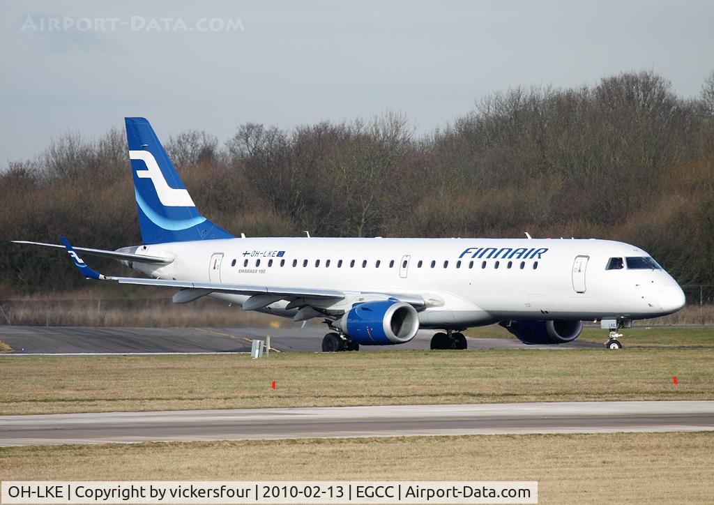 OH-LKE, 2007 Embraer 190LR (ERJ-190-100LR) C/N 19000059, Finnair