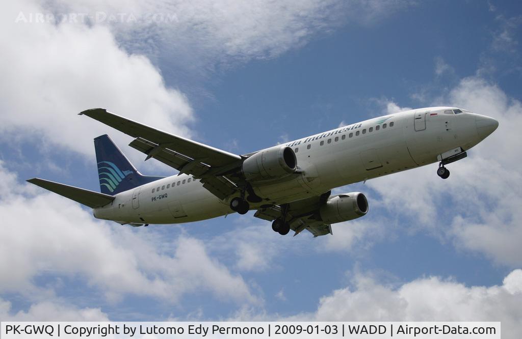 PK-GWQ, Boeing 737-4U3 C/N 25719, Garuda Indonesia
