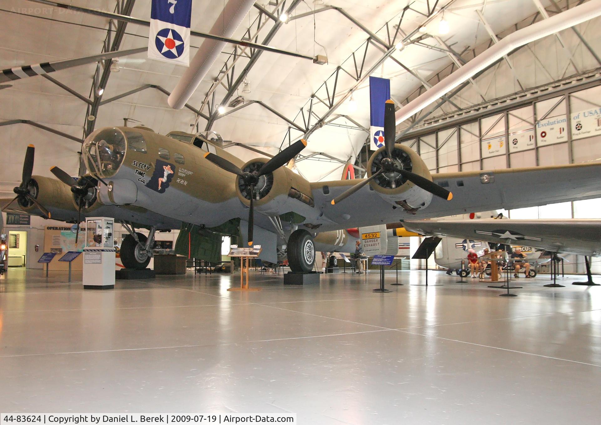 44-83624, 1944 Boeing B-17G-90-DL Flying Fortress C/N 32265, Formerly on display at the Air Force Museum, this wonderful aircraft was moved to the Air Mobility Command Museum, Dover, DE, and restored.