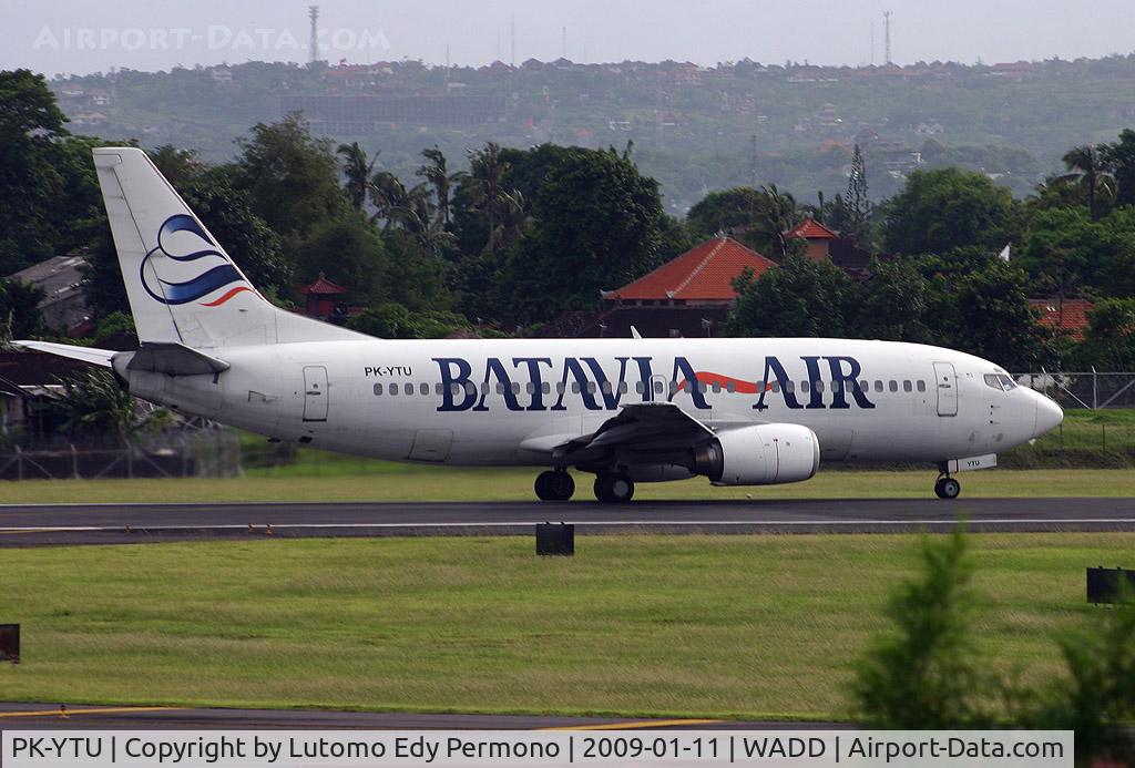 PK-YTU, 1992 Boeing 737-3Y9 C/N 25604, Batavia Air