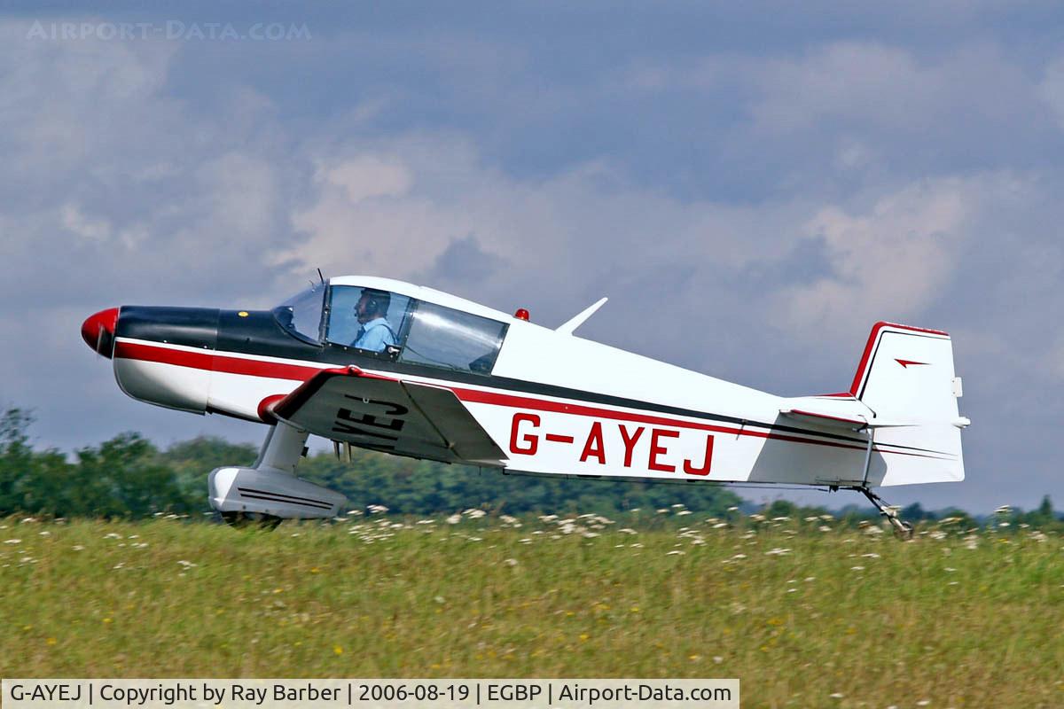 G-AYEJ, 1961 SAN Jodel DR-1050 Ambassadeur C/N 253, SAN Jodel DR.1050 Ambassadeur [253] Kemble~G 19/08/2006. Seen at the PFA Flying For Fun 2006 Kemble.