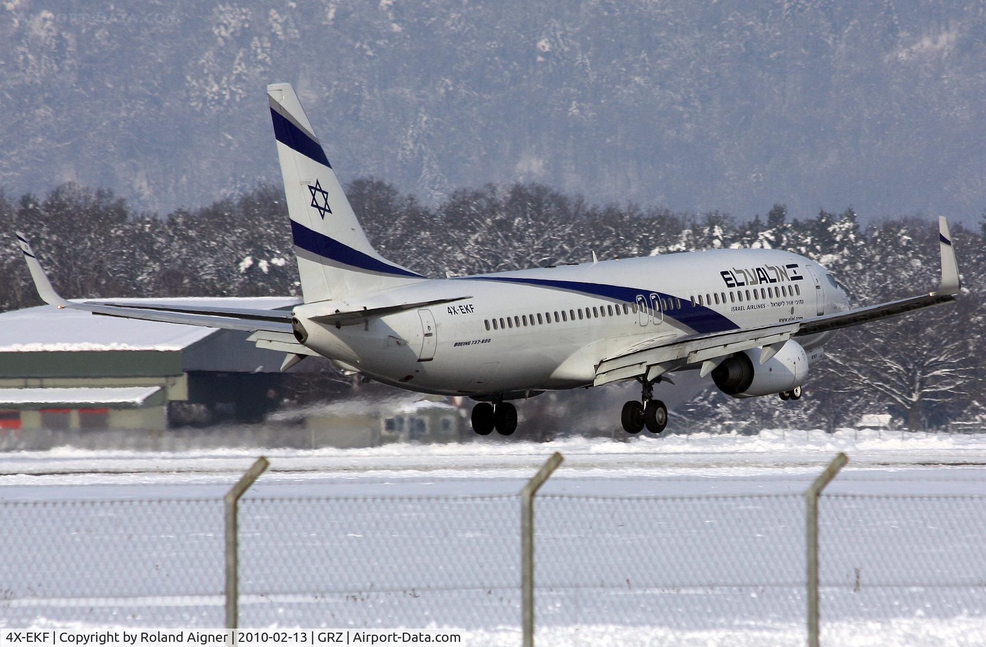 4X-EKF, 2008 Boeing 737-8HX C/N 29638, .