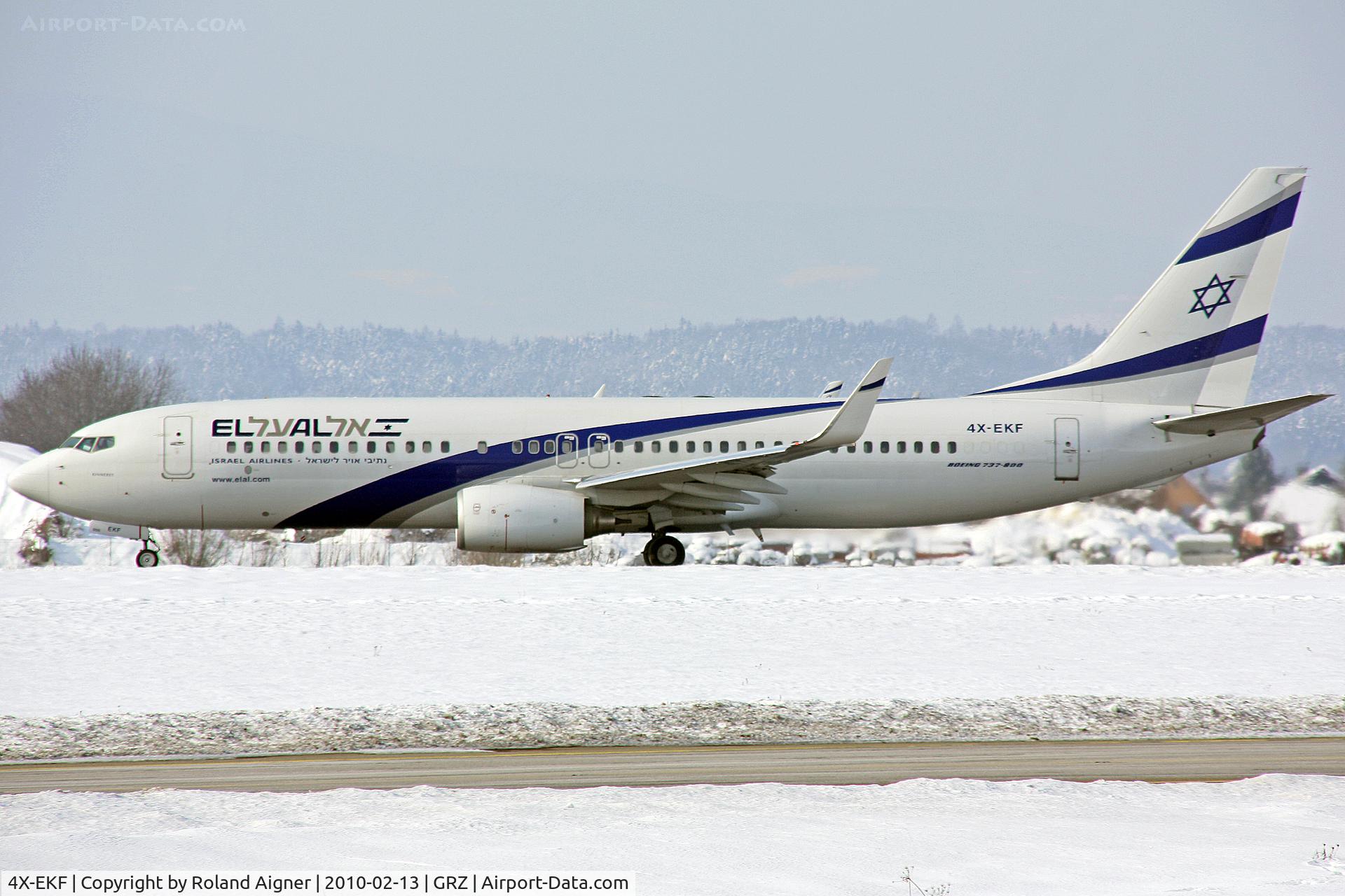 4X-EKF, 2008 Boeing 737-8HX C/N 29638, .