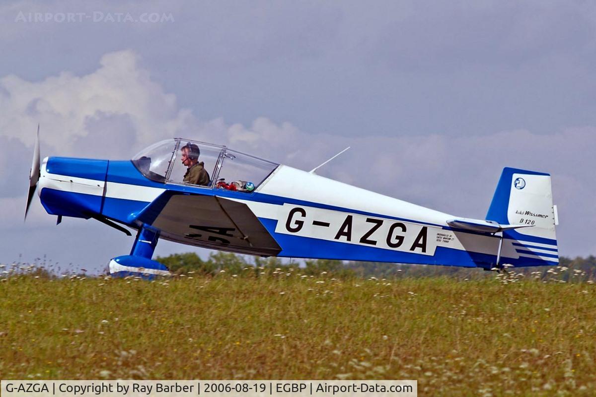 G-AZGA, 1959 Jodel D-120A Paris-Nice C/N 144, Wassmer Jodel D.120 Paris-Nice [144] Kemble~G 19/08/2006. Seen at the PFA Flying For Fun 2006 Kemble.