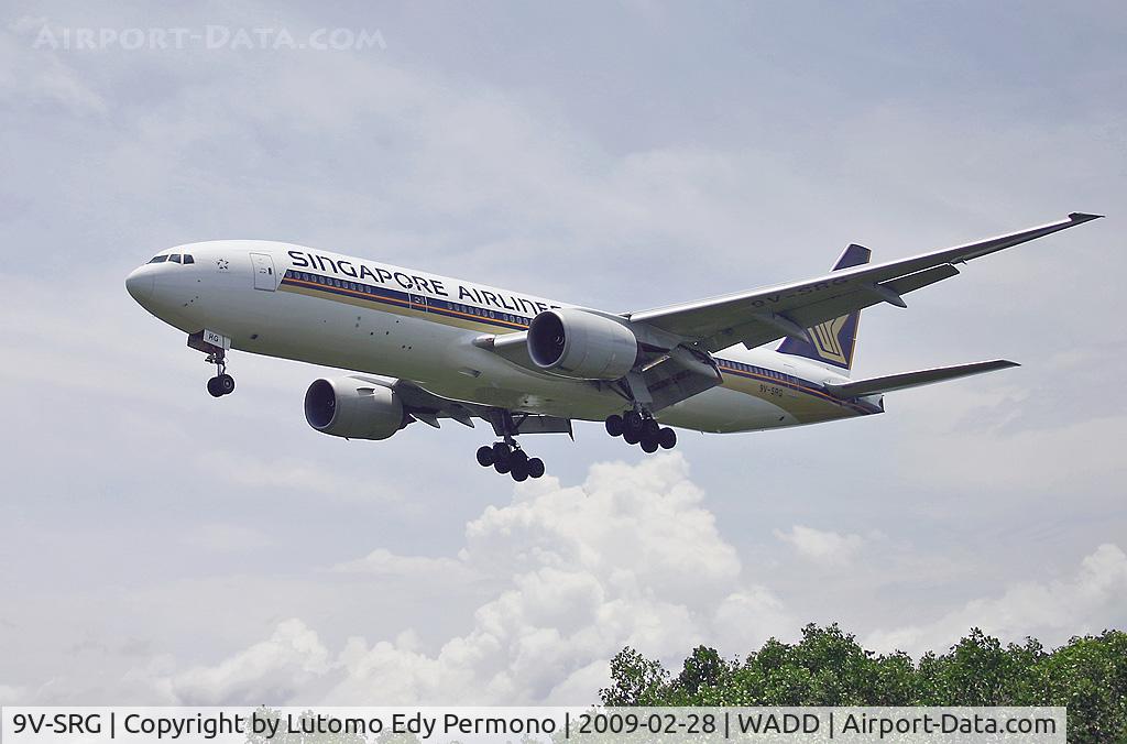9V-SRG, 2001 Boeing 777-212/ER C/N 28522, Singapore Airlines