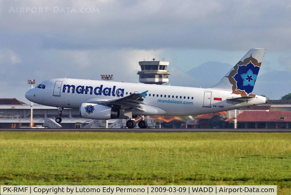 PK-RMF, 2007 Airbus A319-132 C/N 3317, Mandala Airlines
