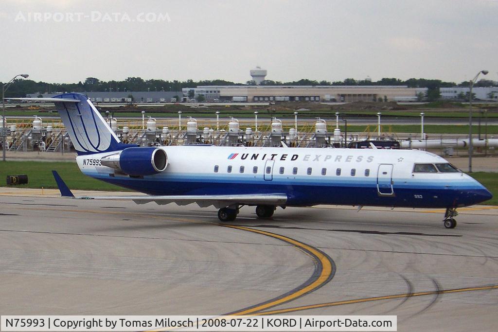 N75993, 2000 Bombardier CRJ-200ER (CL-600-2B19) C/N 7372, 