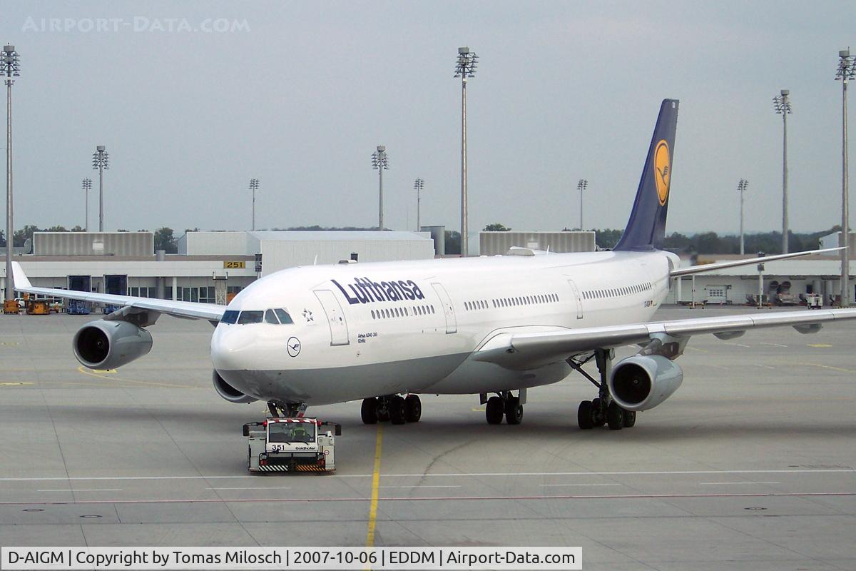 D-AIGM, 1997 Airbus A340-313 C/N 158, 