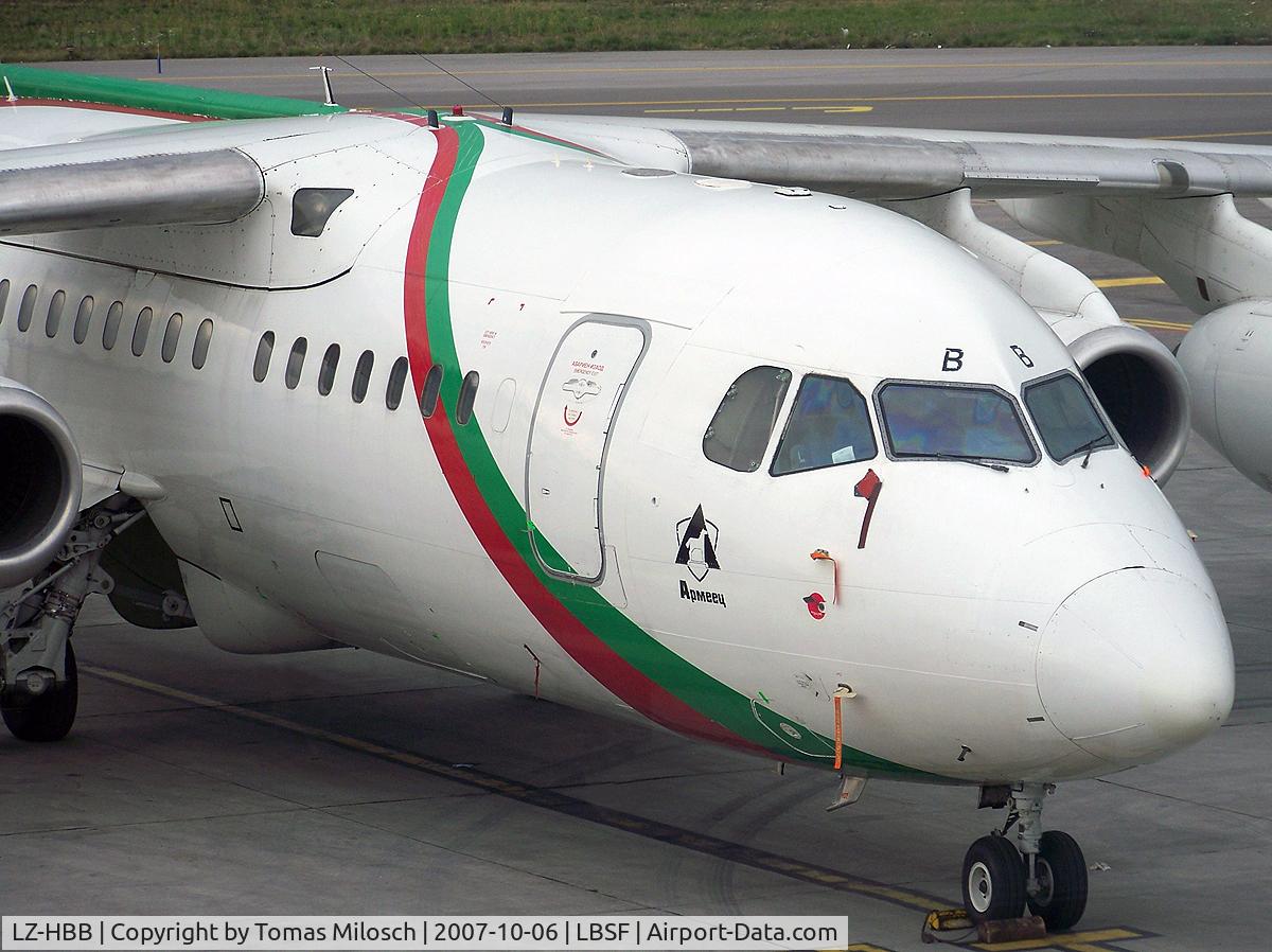 LZ-HBB, 1987 British Aerospace BAe.146-200A C/N E2073, 