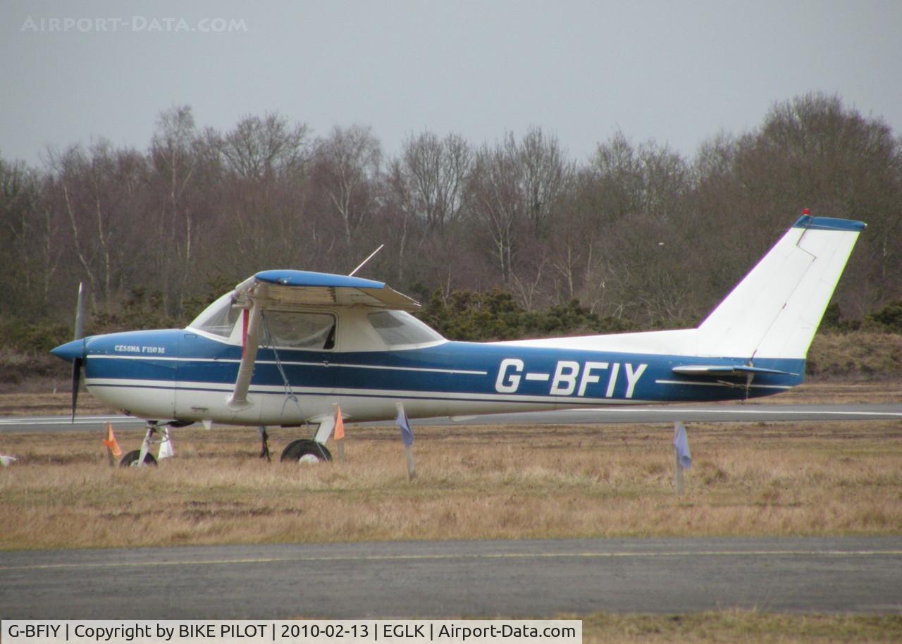 G-BFIY, 1977 Reims F150M C/N 1381, VISITING F150M