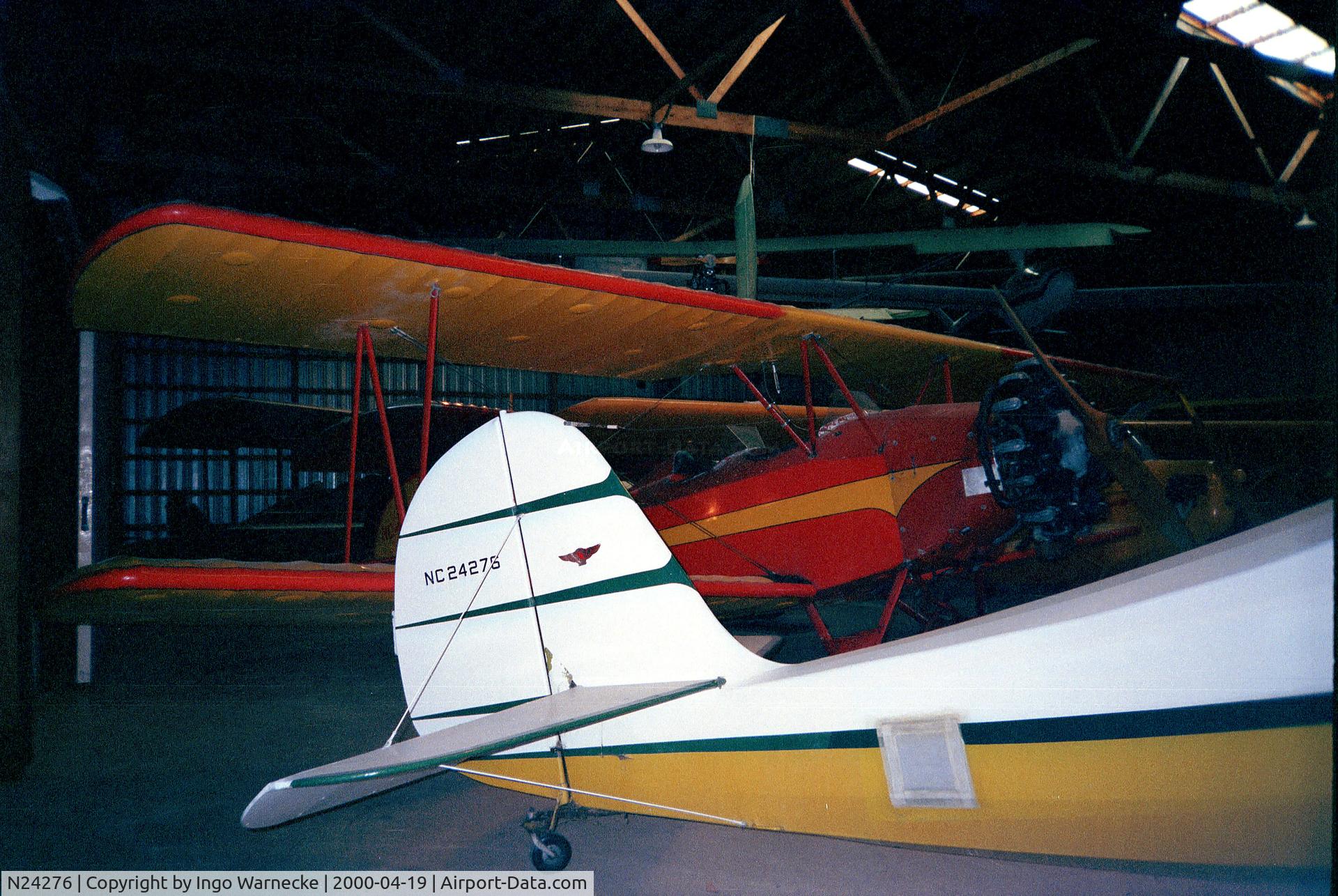 N24276, 1941 Aeronca 65-LA C/N L-7510, Aeronca 65-LA at the Airpower Museum, Ottumwa IA