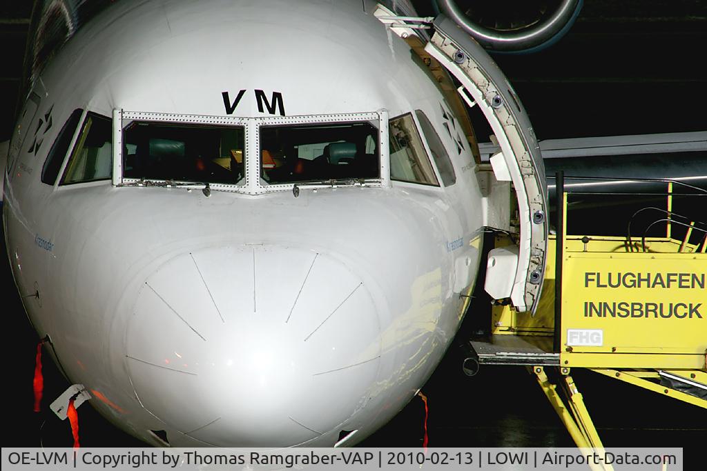 OE-LVM, 1991 Fokker F100 (F-28-0100) C/N 11361, Austrian Arrows Fokker 100