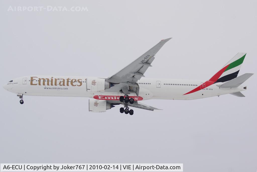A6-ECU, 2009 Boeing 777-31H/ER C/N 35593, Emirates Boeing 777-31H(ER)