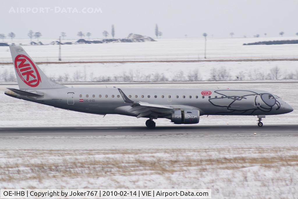 OE-IHB, 2009 Embraer 190LR (ERJ-190-100LR) C/N 19000294, NIKI Embraer ERJ-190-100LR