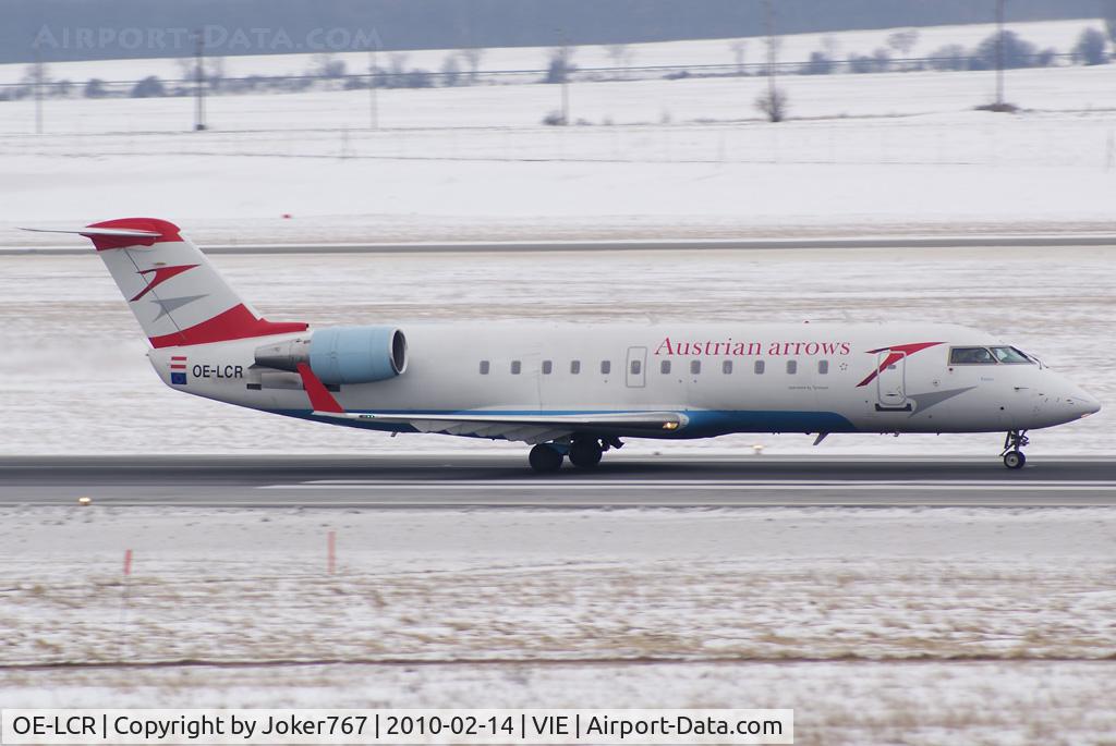 OE-LCR, 2003 Canadair CRJ-200LR (CL-600-2B19) C/N 7910, Austrian arrows Canadair Regional Jet CRJ200LR