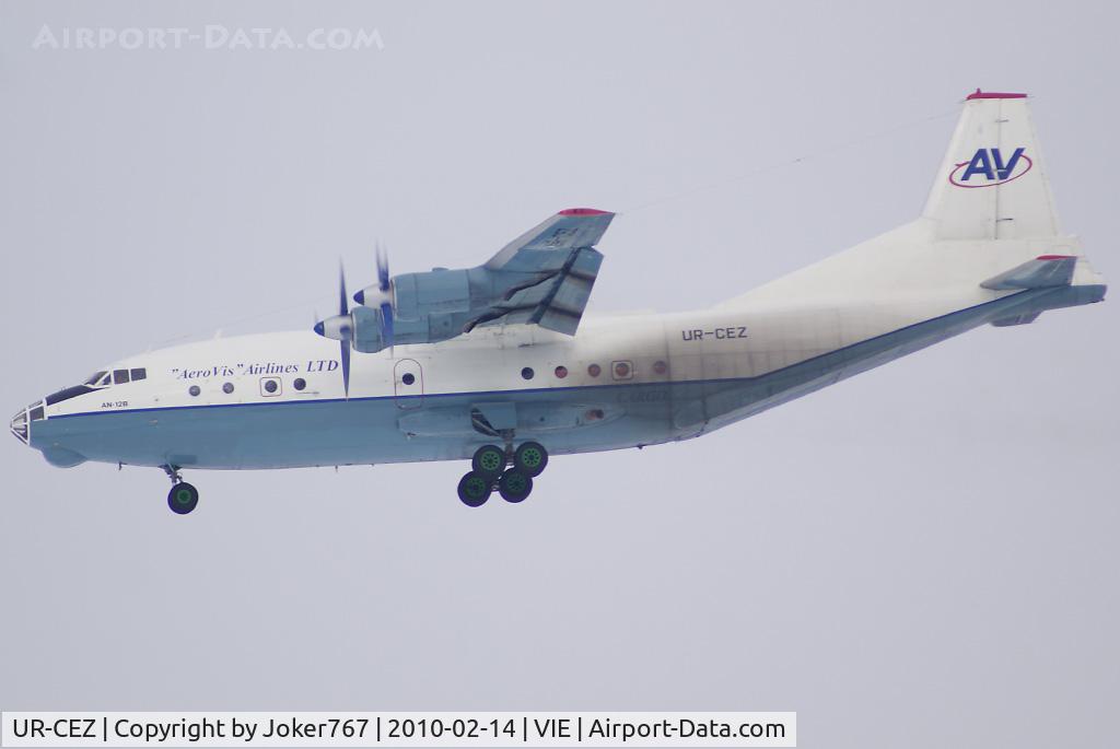 UR-CEZ, 1966 Antonov An-12BP C/N 6344304, Aerovis Airlines Antonov AN-12