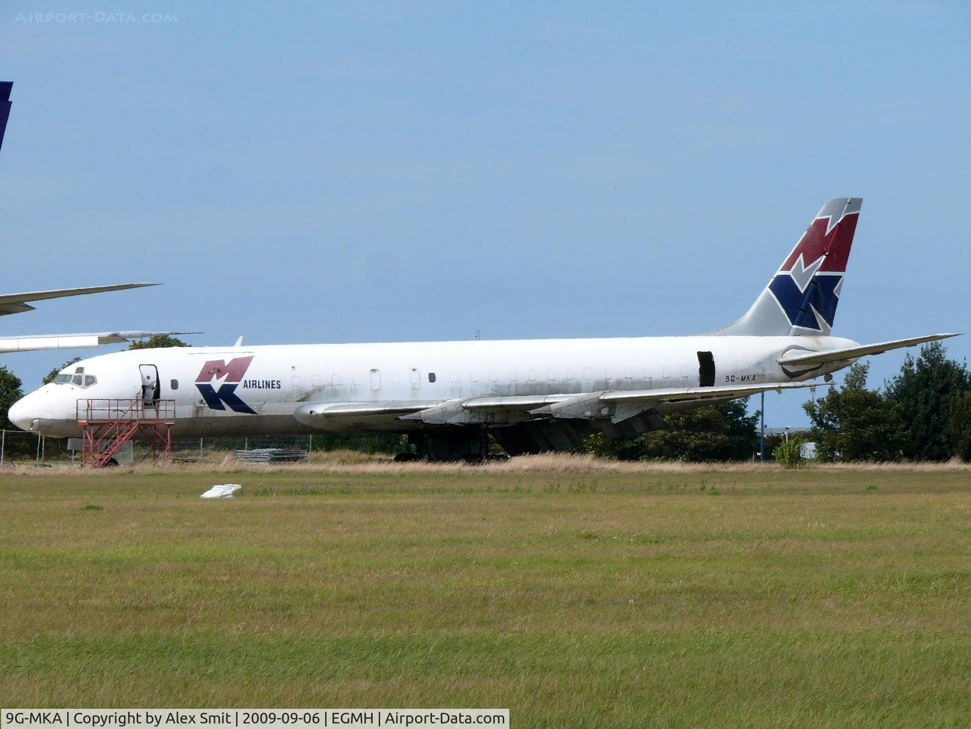 9G-MKA, 1966 Douglas DC-8-55F C/N 45804, Douglas DC8-55F 9G-MKA MK Airlines