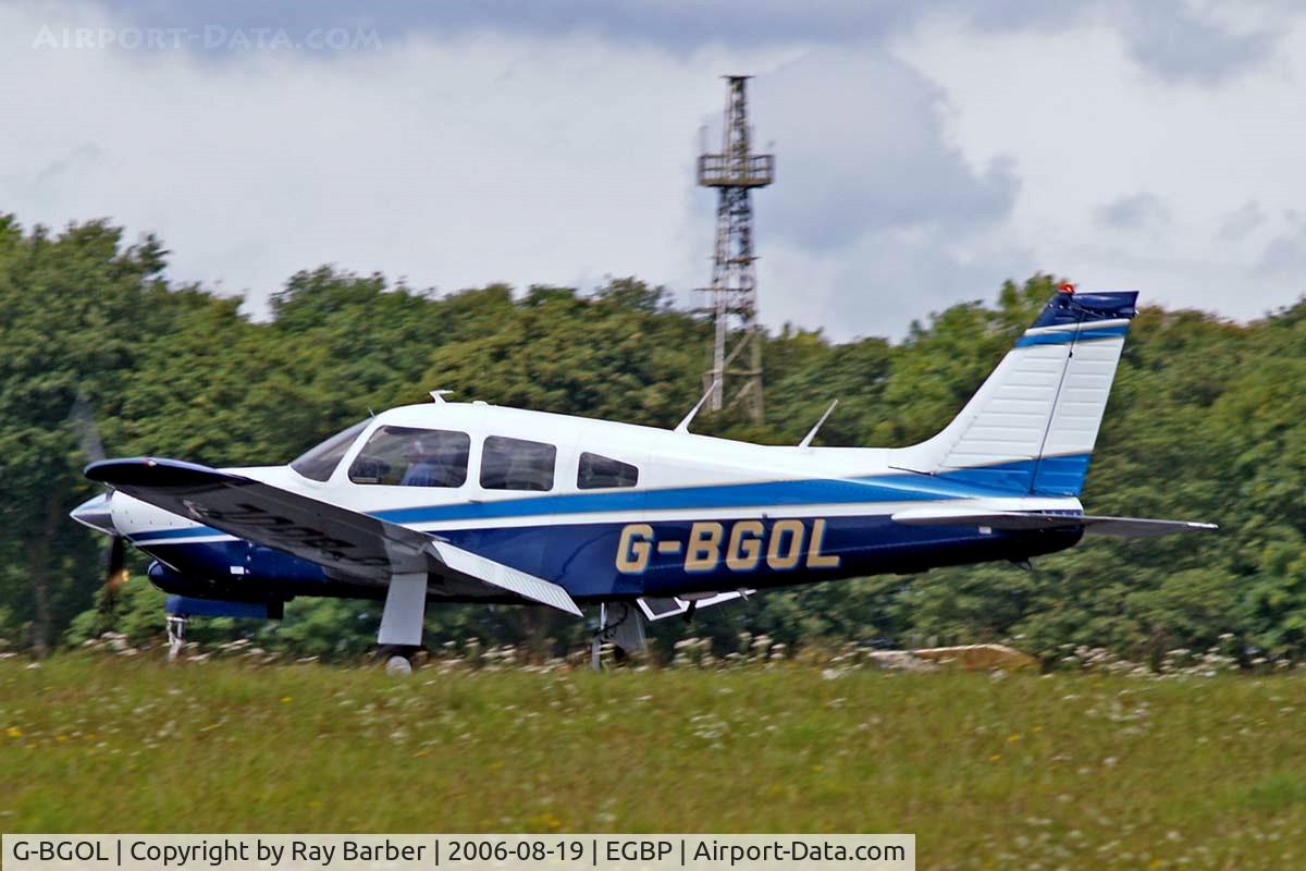 G-BGOL, 1978 Piper PA-28R-201T Cherokee Arrow III C/N 28R-7803335, Piper PA-28R-201T Turbo Arrow III [28R-7803335] Kemble~G 19/08/2006. Seen at the PFA Flying For Fun 2006 Kemble.