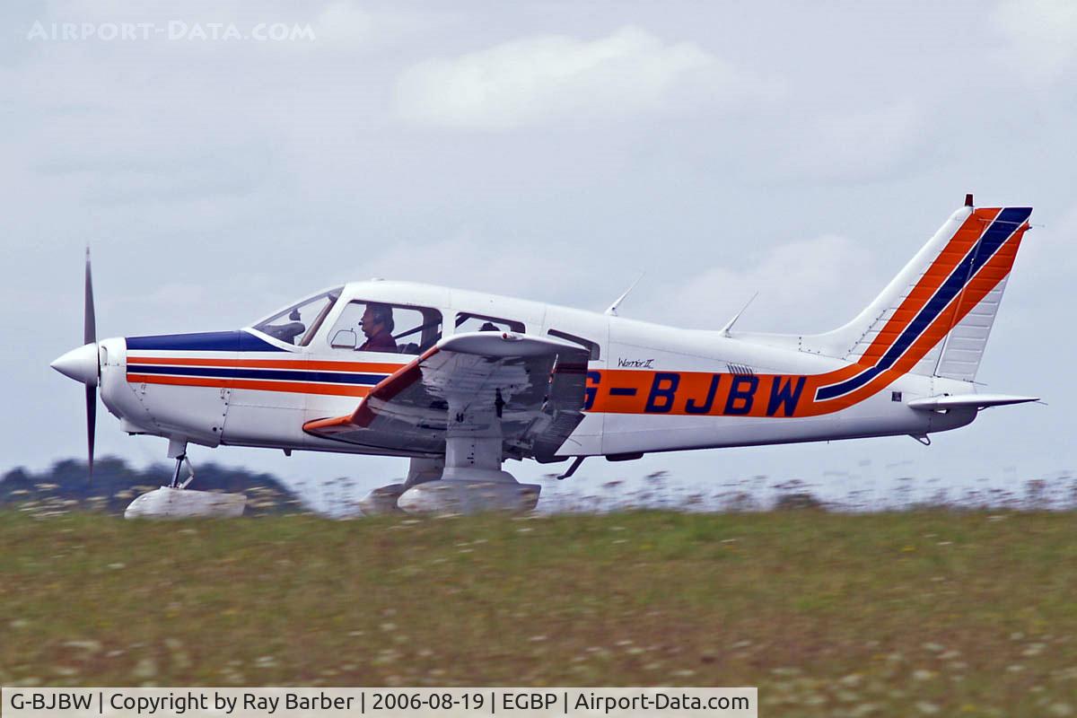 G-BJBW, 1981 Piper PA-28-161 Cherokee Warrior II C/N 28-8116280, G-BJBW   Piper PA-28-161 Warrior II [28-8116280] Kemble~G 19/08/2006. Seen at the PFA Flying For Fun 2006 Kemble.