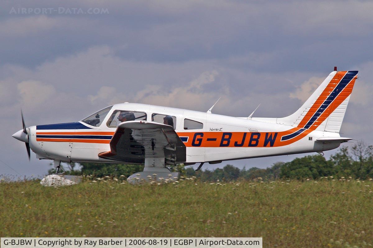 G-BJBW, 1981 Piper PA-28-161 Cherokee Warrior II C/N 28-8116280, G-BJBW   Piper PA-28-161 Warrior II [28-8116280] Kemble~G 19/08/2006. Seen at the PFA Flying For Fun 2006 Kemble.