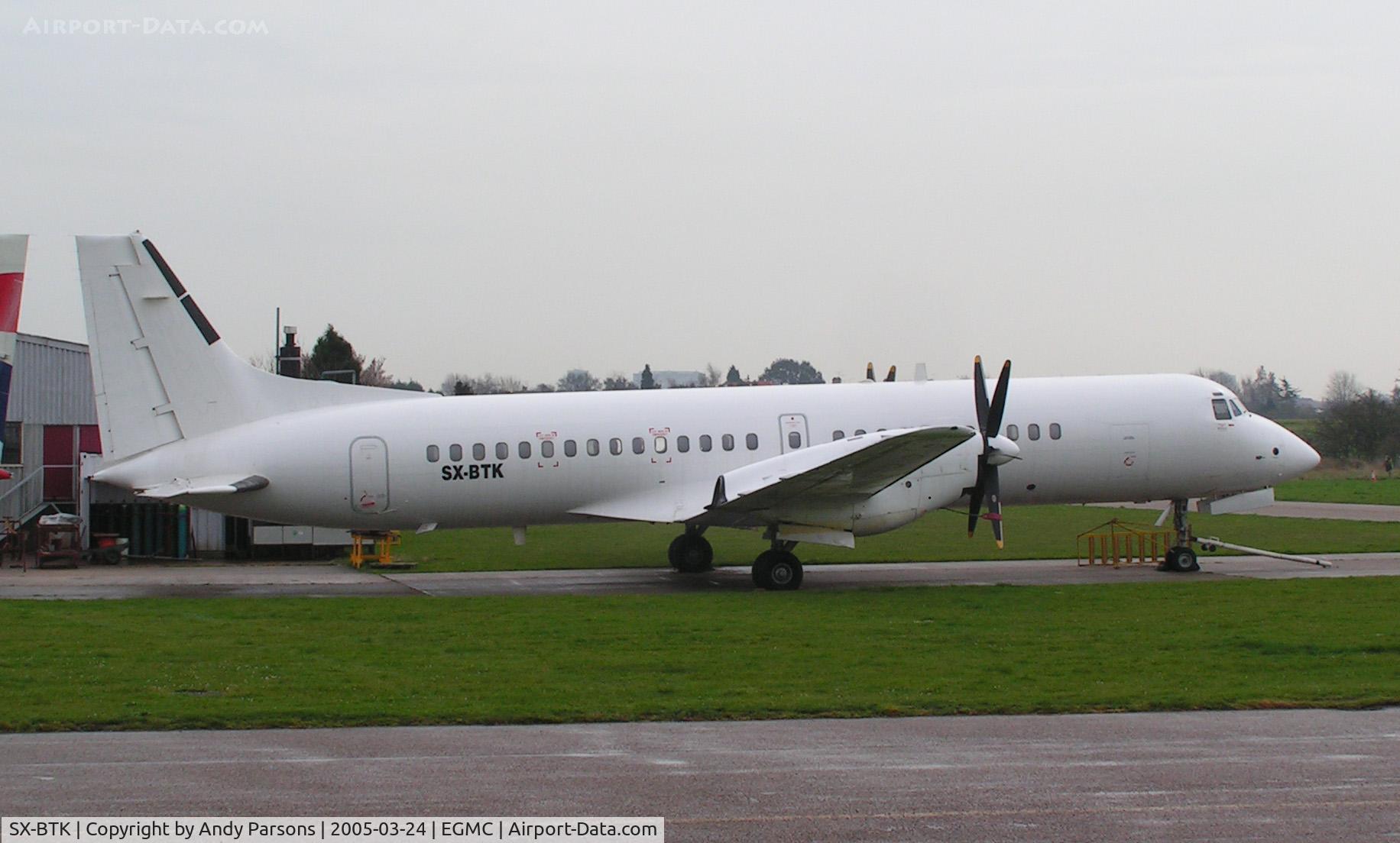 SX-BTK, 1988 British Aerospace ATP C/N 2005, At Southend