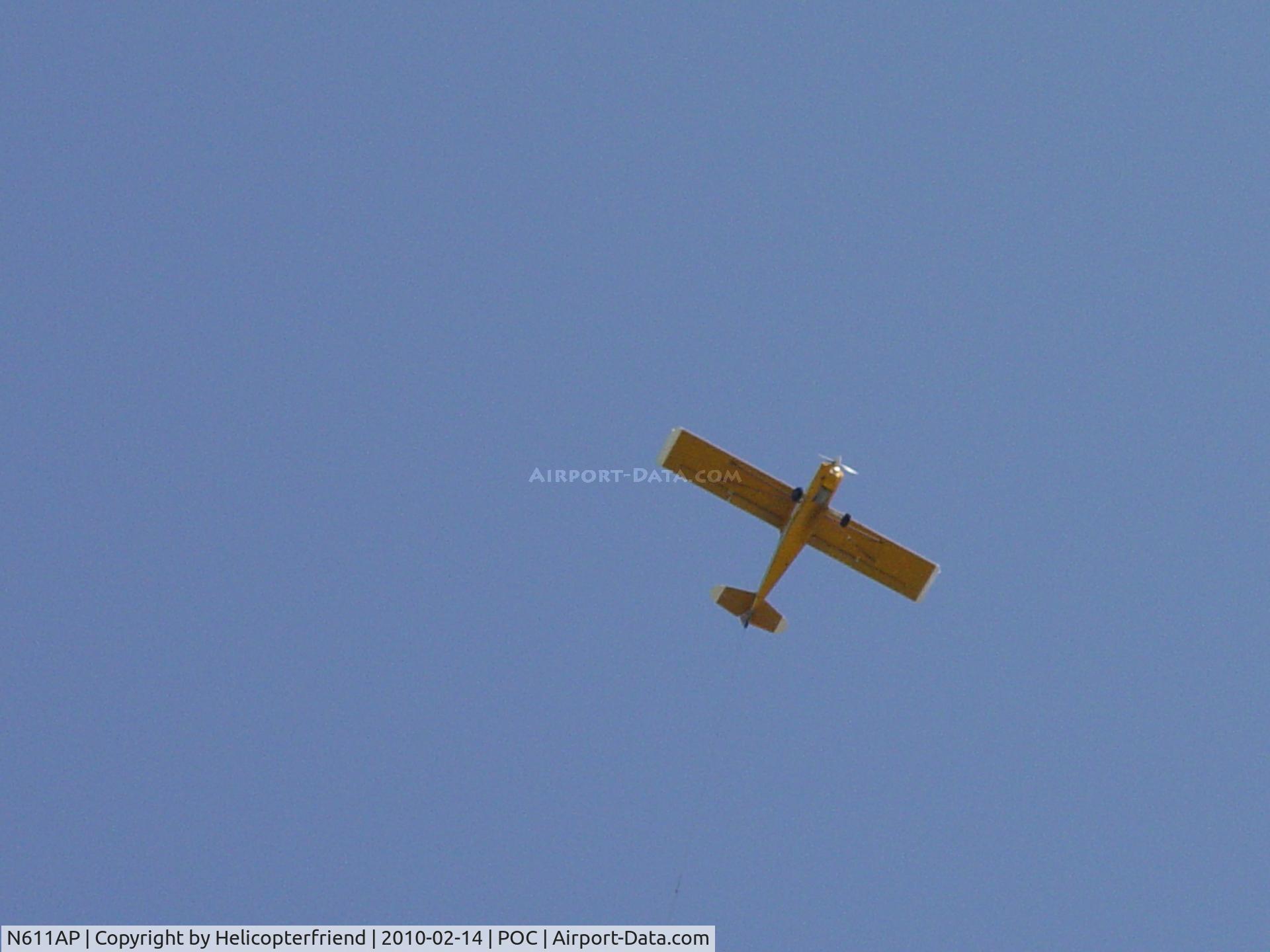 N611AP, 1979 Bellanca 8GCBC C/N 317-79, Crossing over the airport