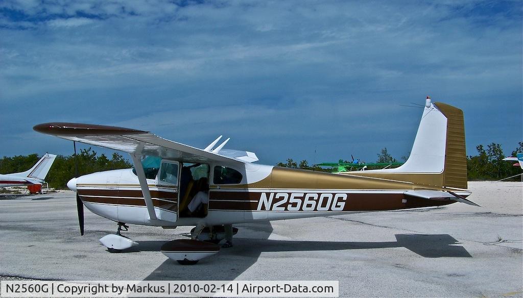 N2560G, 1959 Cessna 182B Skylane C/N 51860, On Feb. 14th. 2010 we flew with her and her captain. Thanx for that nice ride across Key West!