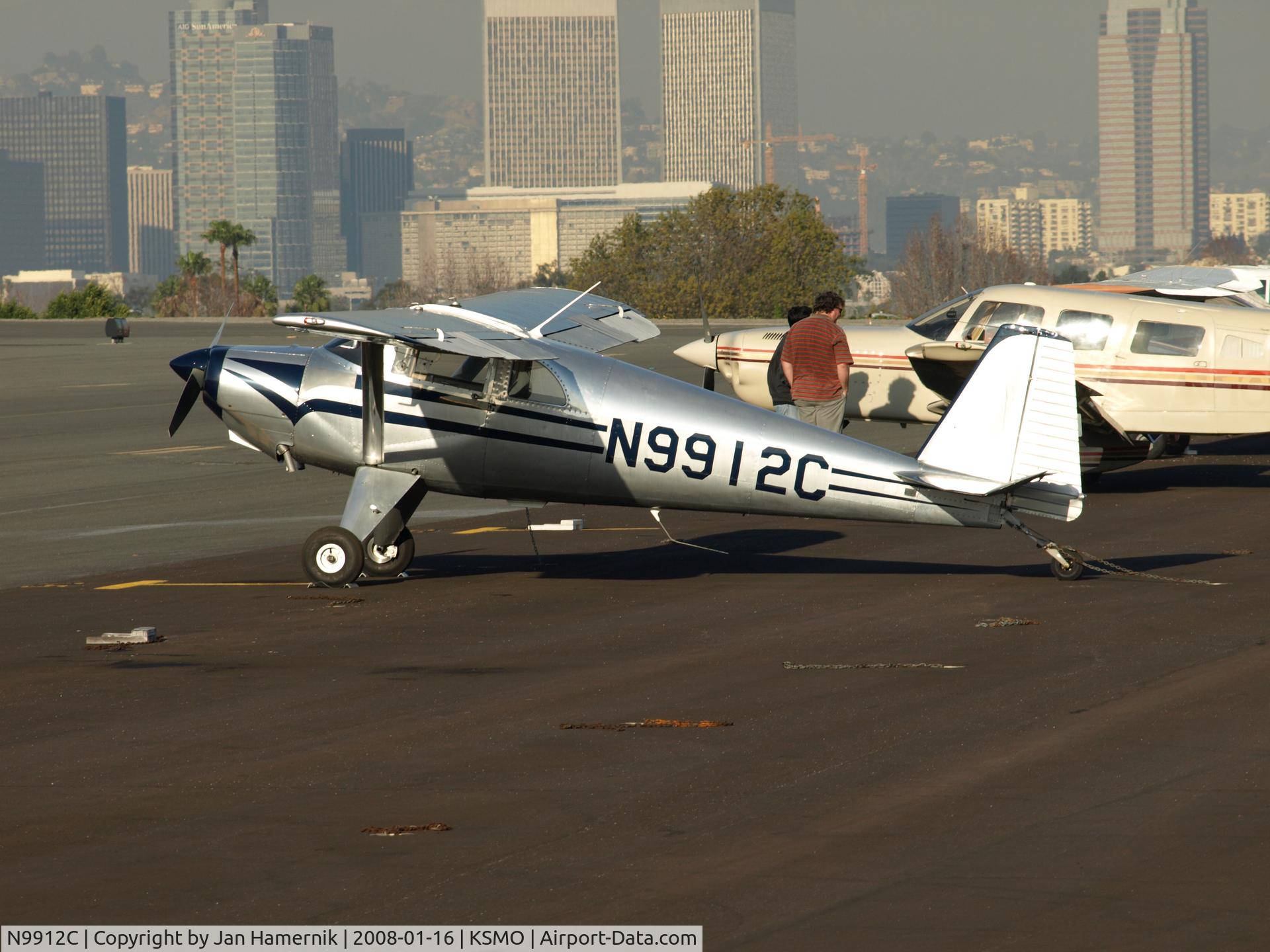 N9912C, 1959 Silvaire 8F C/N S-16, Honey shade of light
