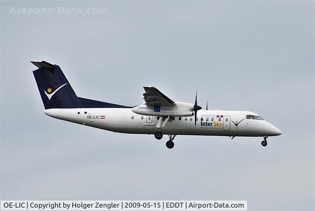OE-LIC, 1997 De Havilland Canada DHC-8-314 Dash 8 C/N 503, Coming down from Salzburg
