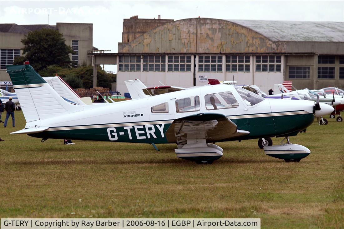 G-TERY, 1978 Piper PA-28-181 Cherokee Archer II C/N 28-7990078, Piper PA-28-181 Archer II [28-7990078] Kemble~G 20/08/2006. Seen at the PFA Flying For Fun 2006 Kemble.
