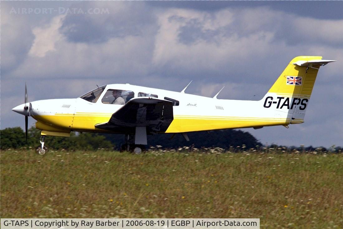 G-TAPS, 1981 Piper PA-28RT-201T Turbo Arrow IV C/N 28R-8131080, Piper PA-28RT-201T Turbo Arrow IV [28R-8131080] Kemble~G 19/08/2006. Seen at the PFA Flying For Fun 2006 Kemble.